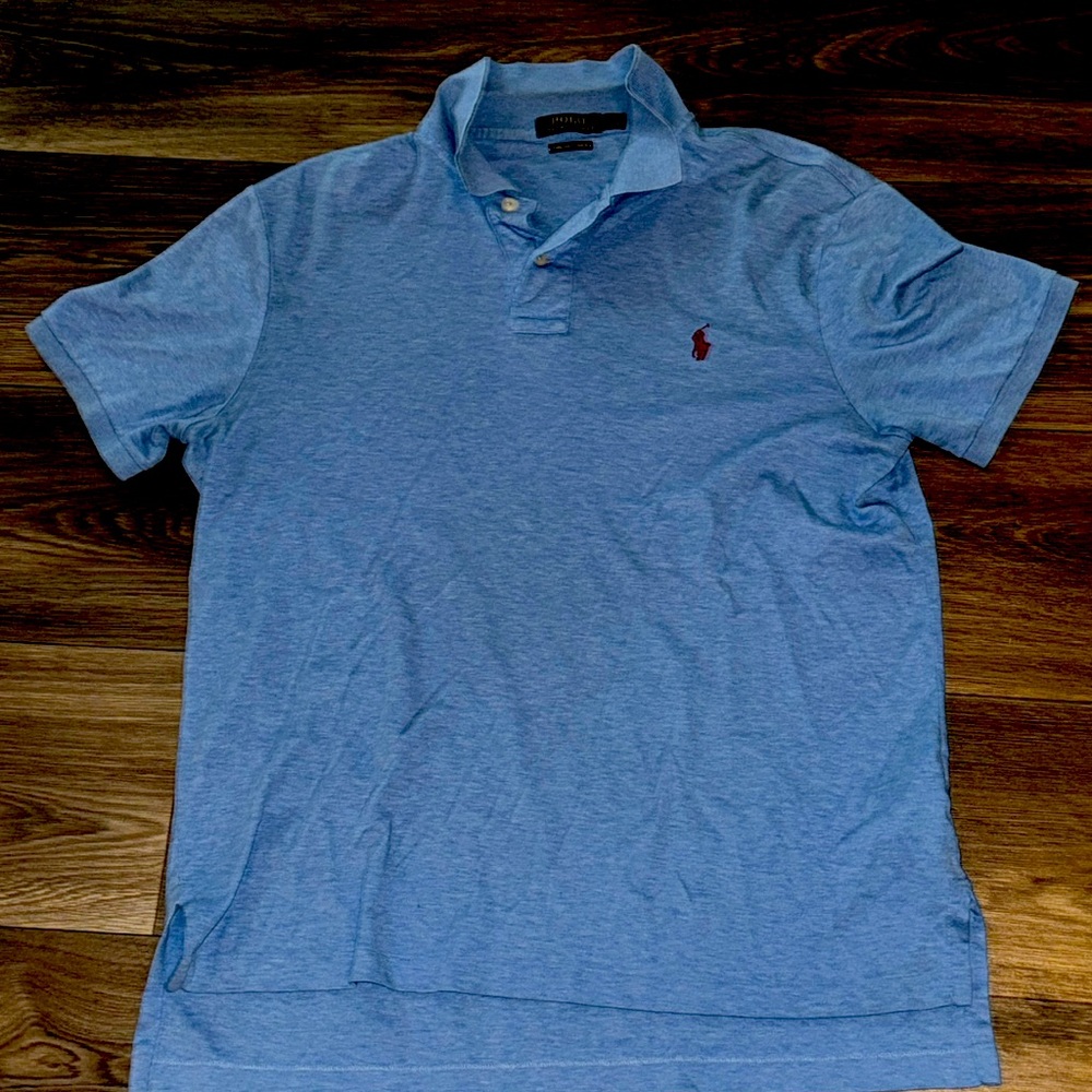 Large blue polo